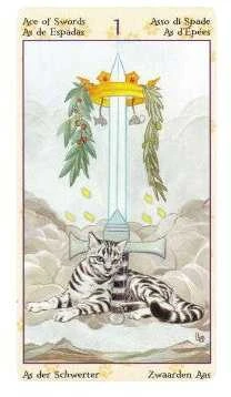 Lo Scarabeo Tarot Of Pagan Cats Mini Kortos