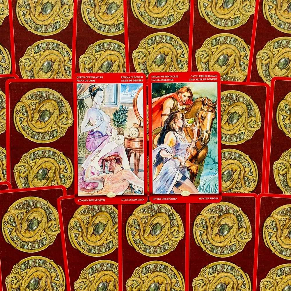 Lo Scarabeo Tarott Of Sexual Magic kortos