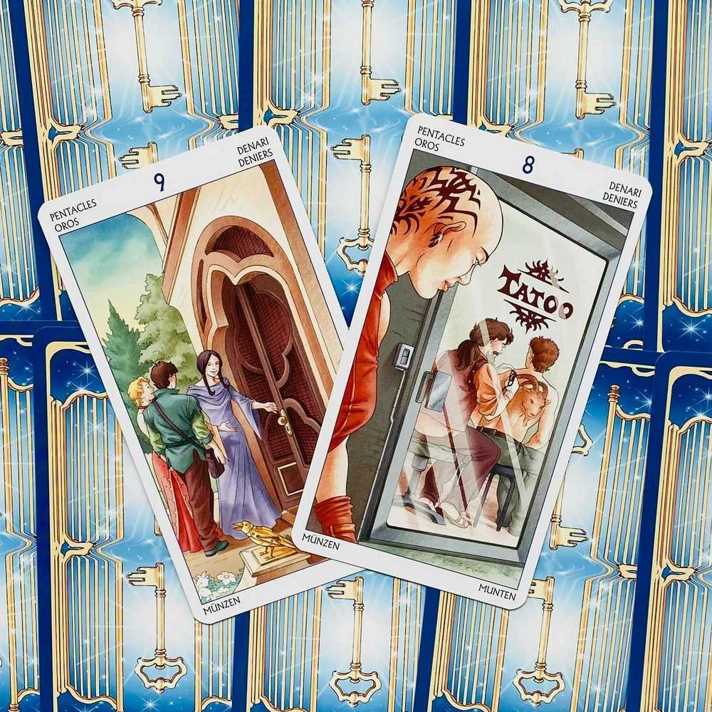Lo Scarabeo Tarot Of The 78 Doors Kortos