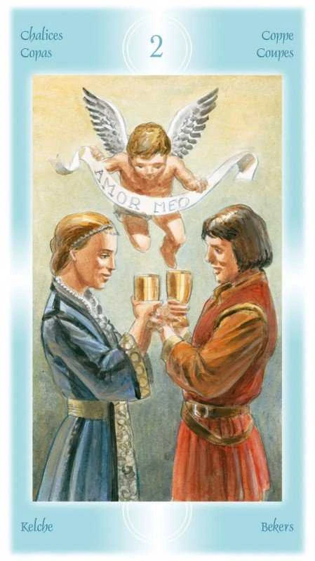 KNYGA Lo Scarabeo Tarot Of The Angels Kortos