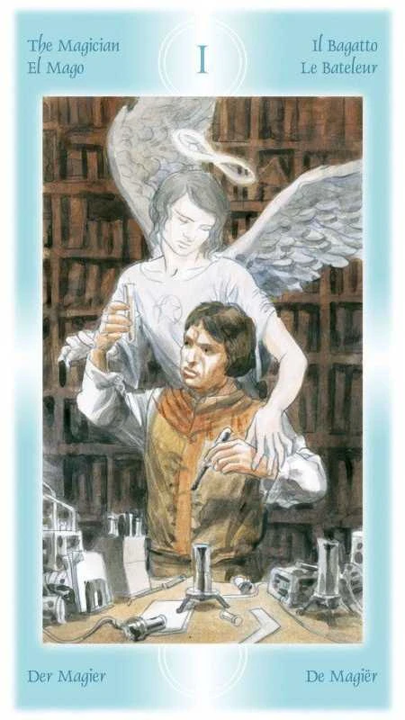 KNYGA Lo Scarabeo Tarot Of The Angels Kortos