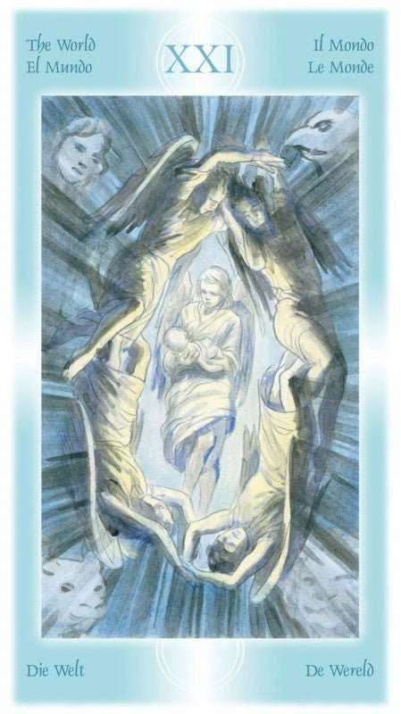 KNYGA Lo Scarabeo Tarot Of The Angels Kortos