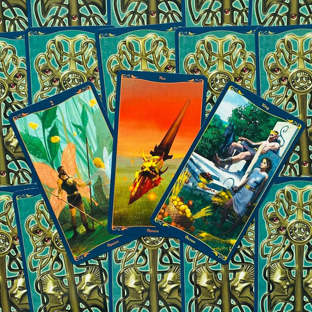 Lo Scarabeo Tarot Of The Celtic Fairies Kortos
