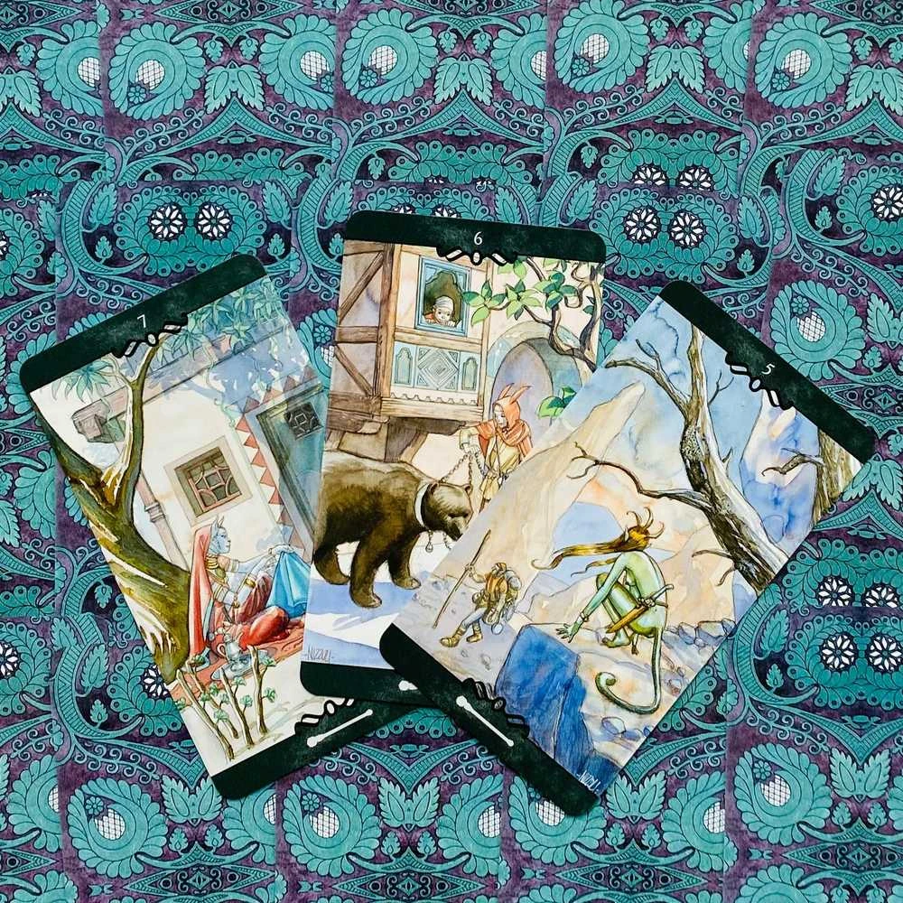 KNYGA Lo Scarabeo Tarot Of The Dream Enchantress Kortos