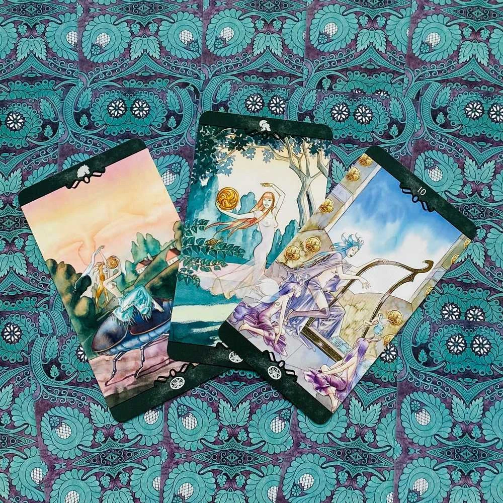KNYGA Lo Scarabeo Tarot Of The Dream Enchantress Kortos