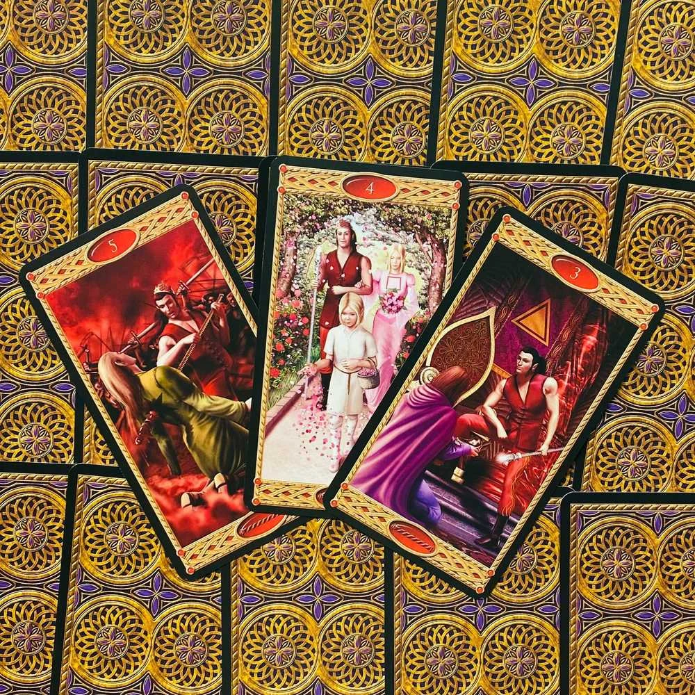 Lo Scarabeo Tarot Of The Elves Kortos