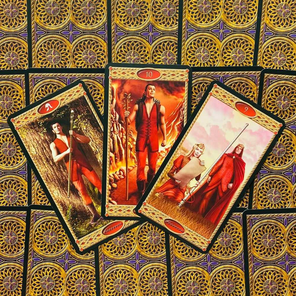 Lo Scarabeo Tarot Of The Elves Kortos