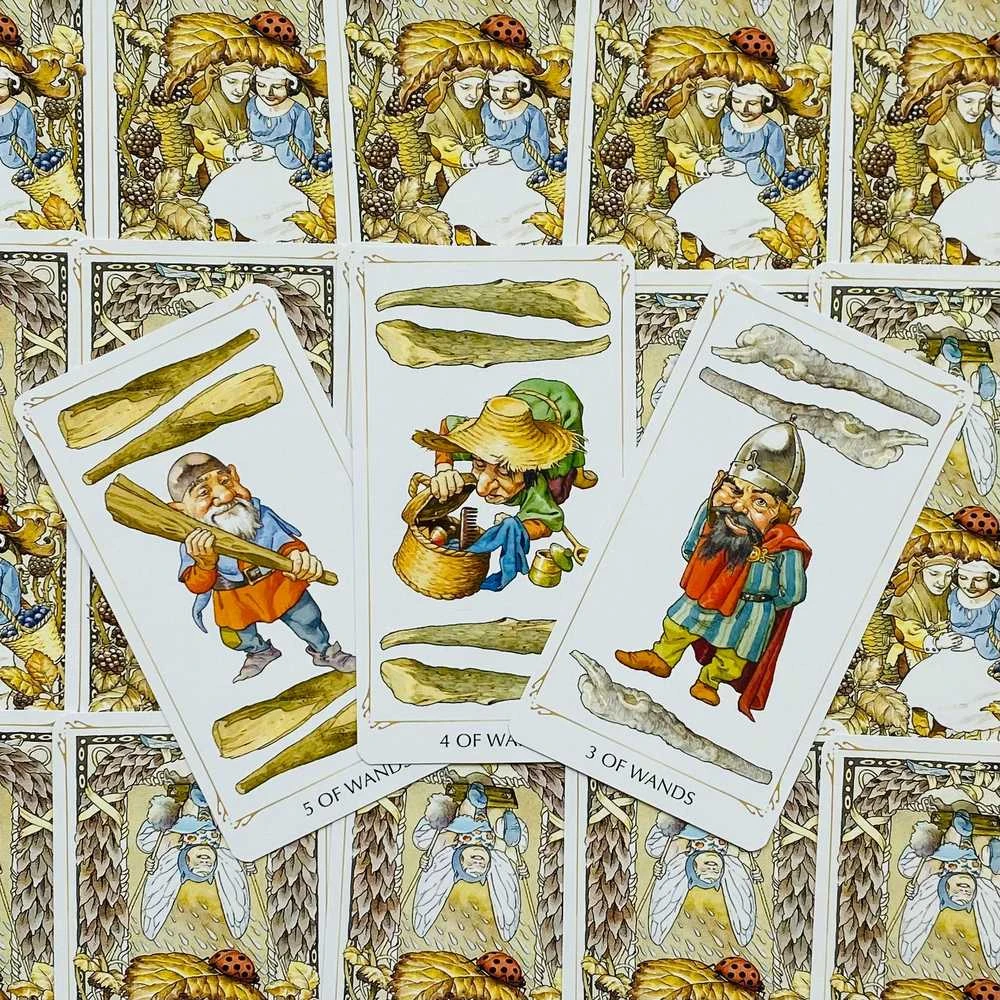 Lo Scarabeo Tarot Of The Fairy Folk Kortos