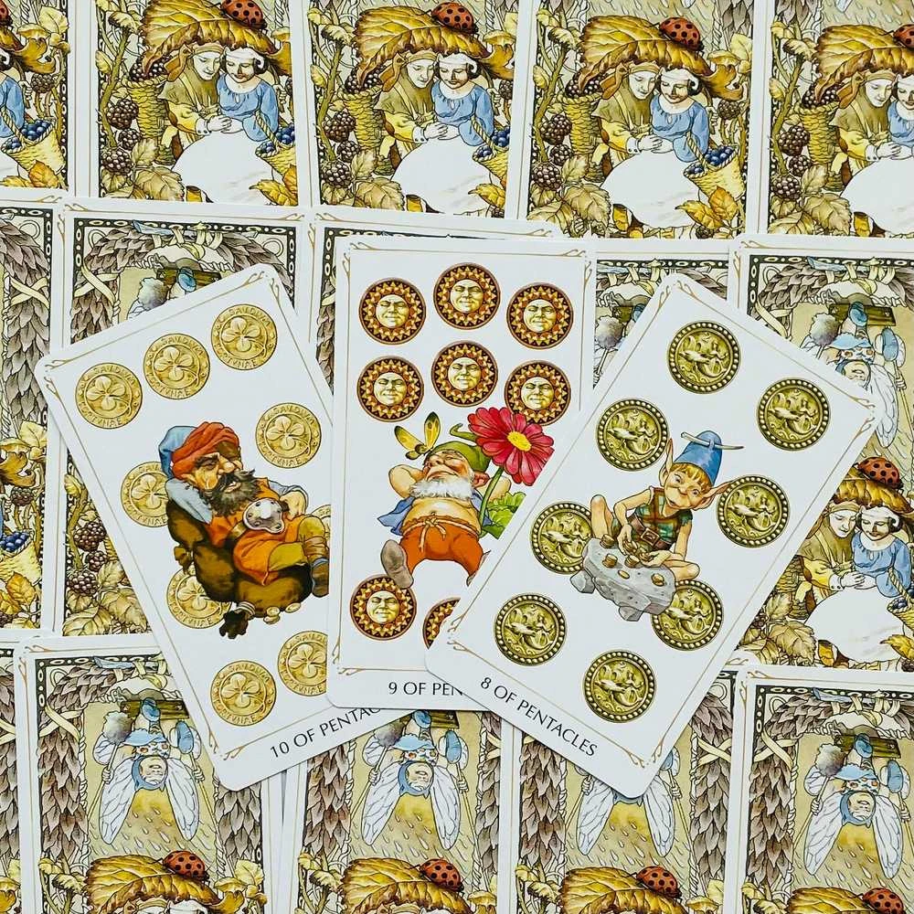 Lo Scarabeo Tarot Of The Fairy Folk Kortos