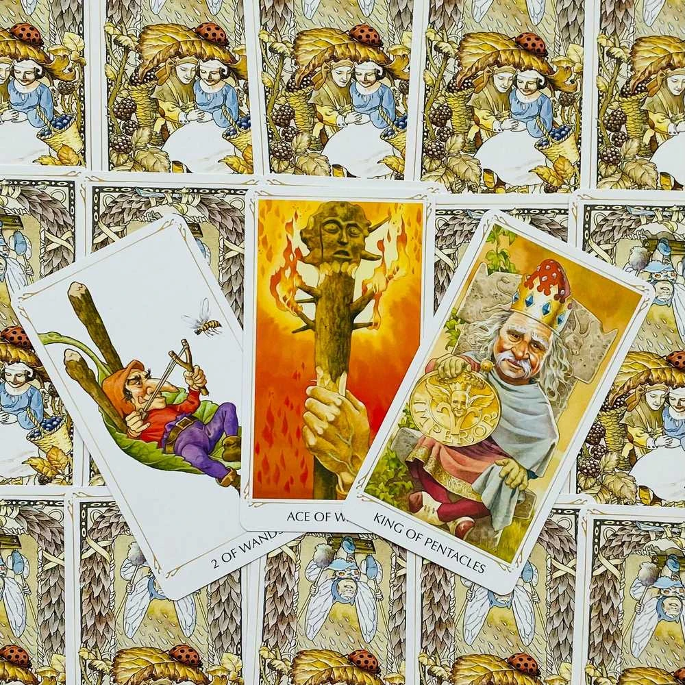 Lo Scarabeo Tarot Of The Fairy Folk Kortos