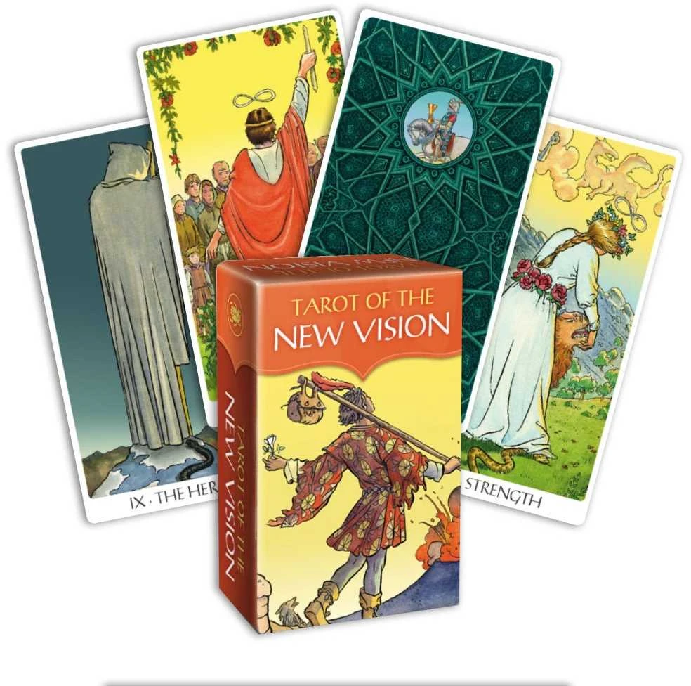 Lo Scarabeo Tarot Of The New Vision Mini Taro Kortos