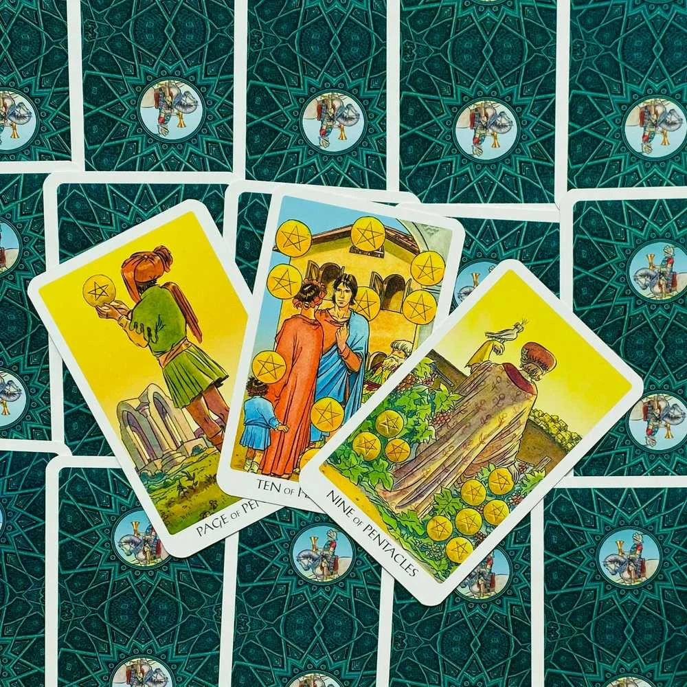Lo Scarabeo Tarot Of The New Vision Mini Taro Kortos