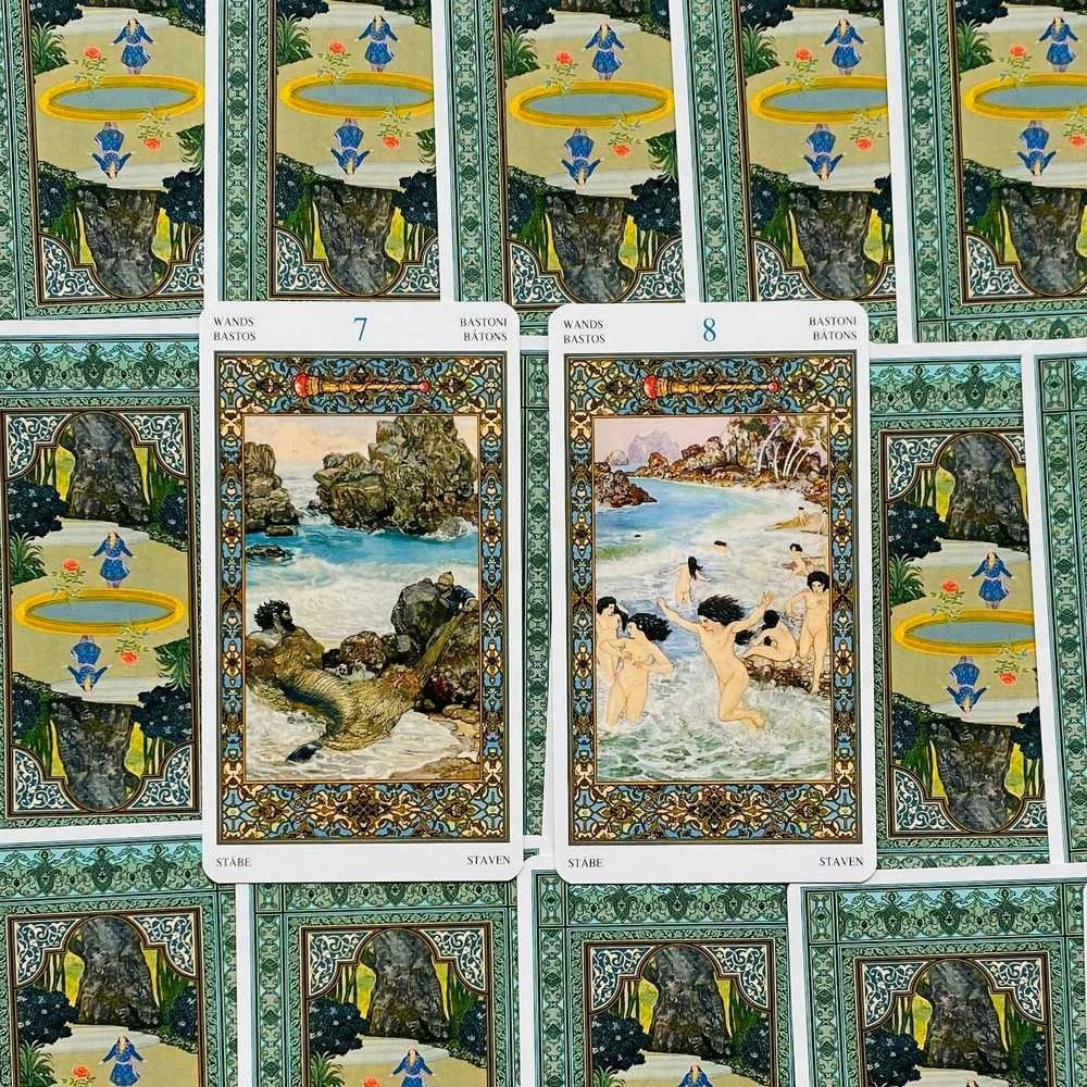 Lo Scarabeo Tarot Of The Thousand And One Nights Kortos
