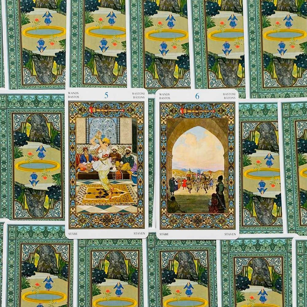 Lo Scarabeo Tarot Of The Thousand And One Nights Kortos