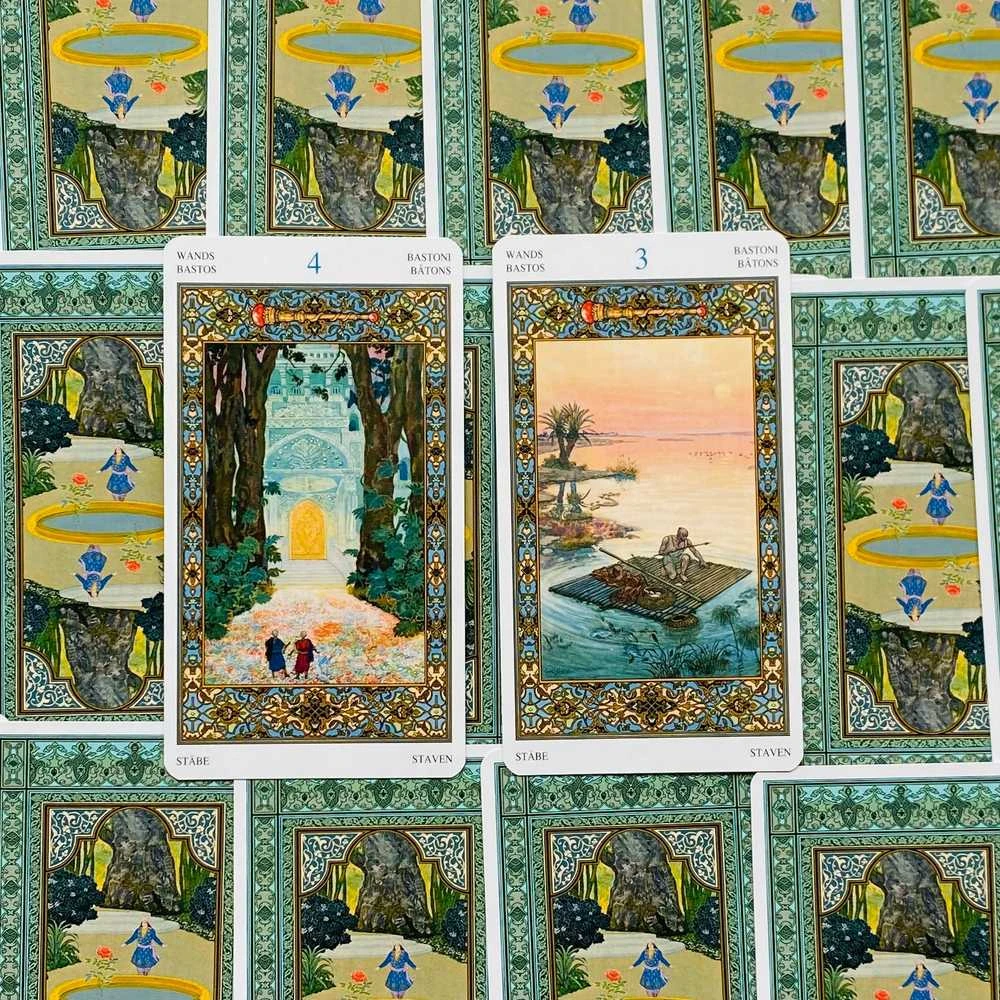 Lo Scarabeo Tarot Of The Thousand And One Nights Kortos