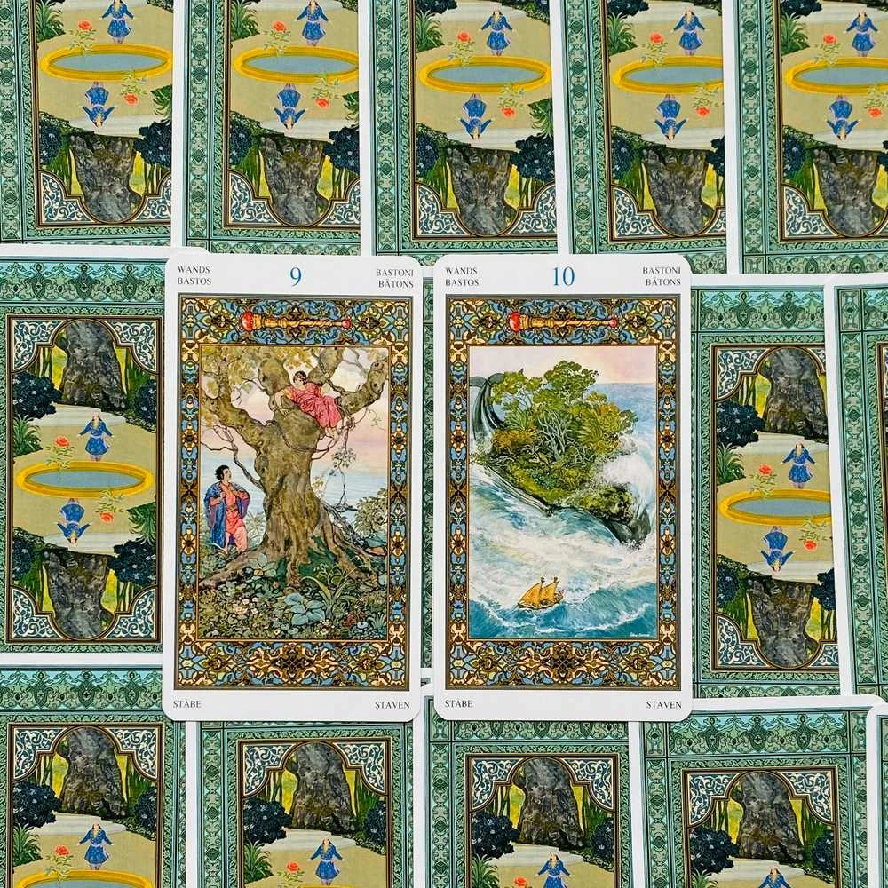 Lo Scarabeo Tarot Of The Thousand And One Nights Kortos