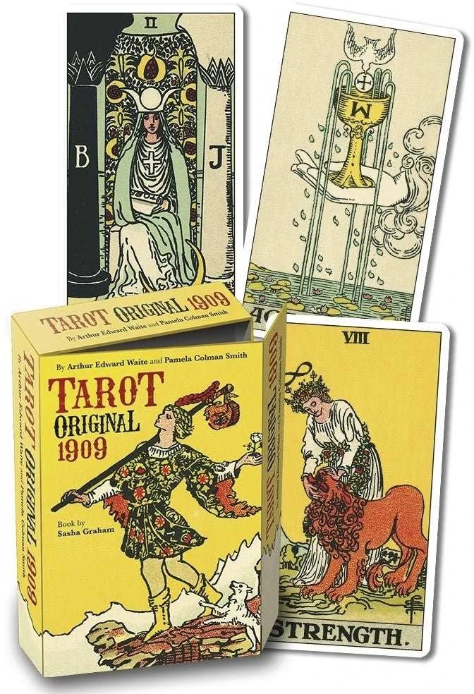 Lo Scarabeo Tarot Original 1909 Kit Kortos Ir Knyga