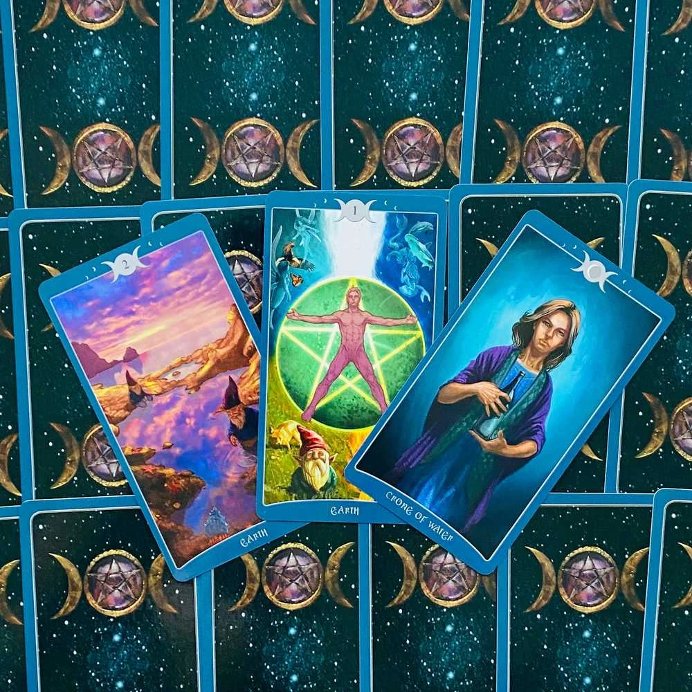 Lo Scarabeo The Book Of Shadows Tarot Pilno Leidimo Rinkinys