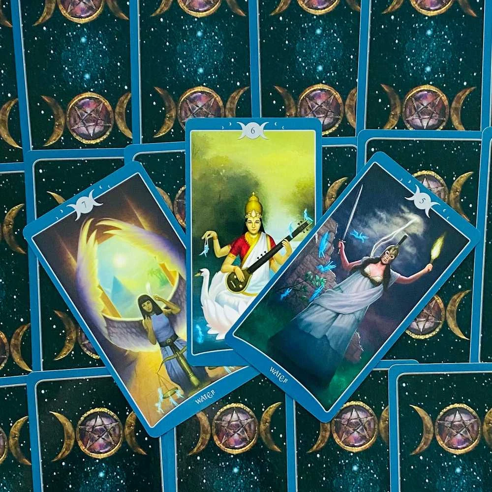 Lo Scarabeo The Book Of Shadows Tarot Pilno Leidimo Rinkinys