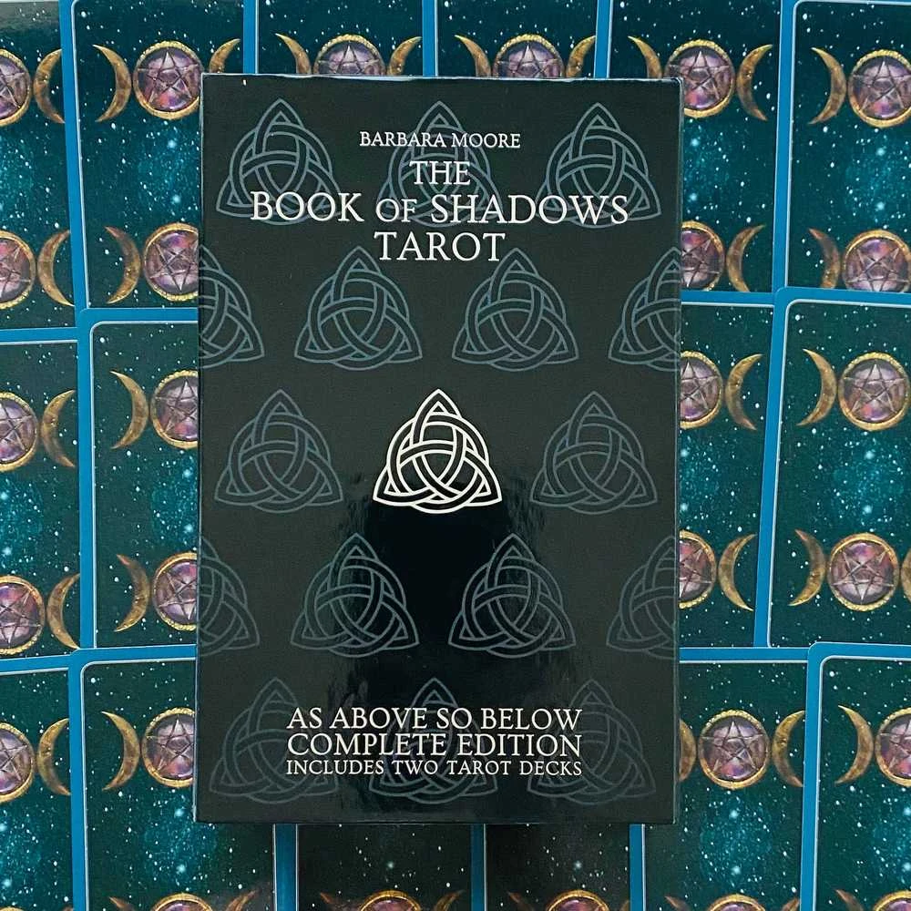 Lo Scarabeo The Book Of Shadows Tarot Pilno Leidimo Rinkinys