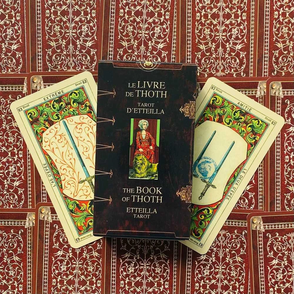 Taro Kortos Lo Scarabeo The Book Of Thoth Eteilla