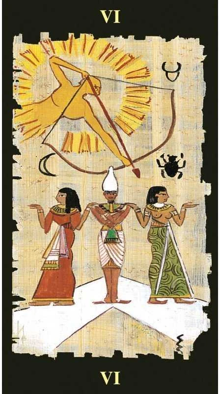 Lo Scarabeo The Egyptian Kit Taro Kortos
