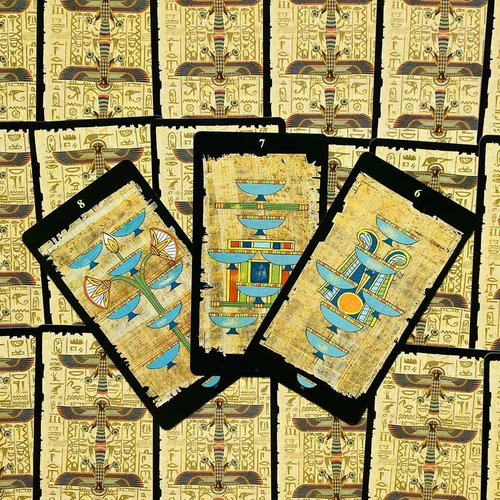 Lo Scarabeo The Egyptian Kit Taro Kortos