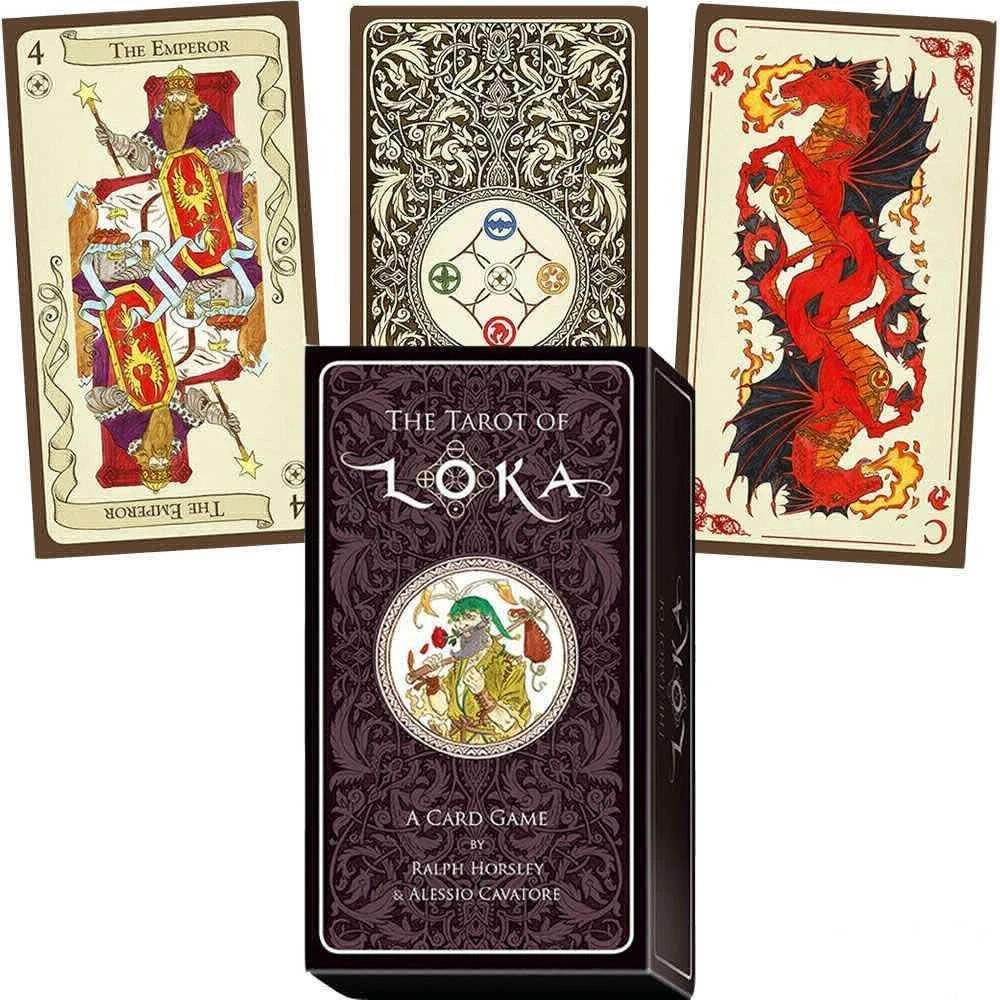 Lo Scarabeo The Tarott Of Loka Kortos