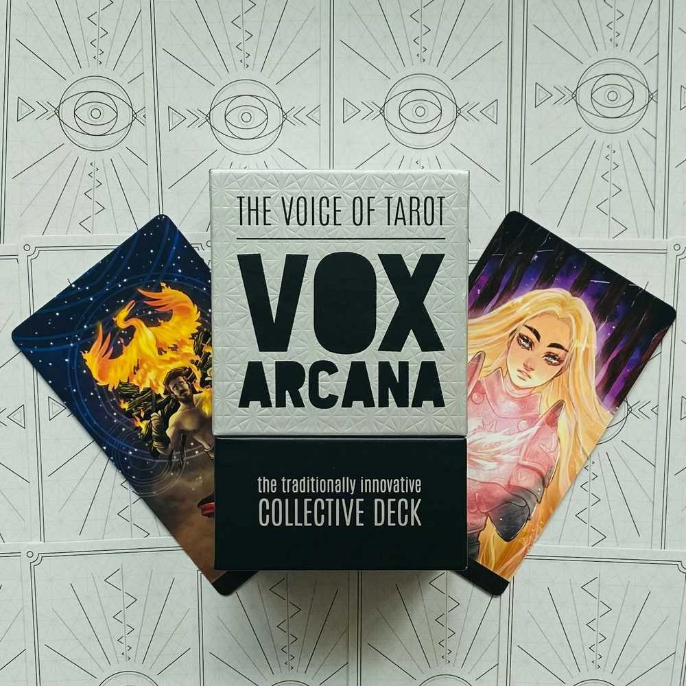 Lo Scarabeo The Voice Of Tarot VOX Arcana Taro Kortos