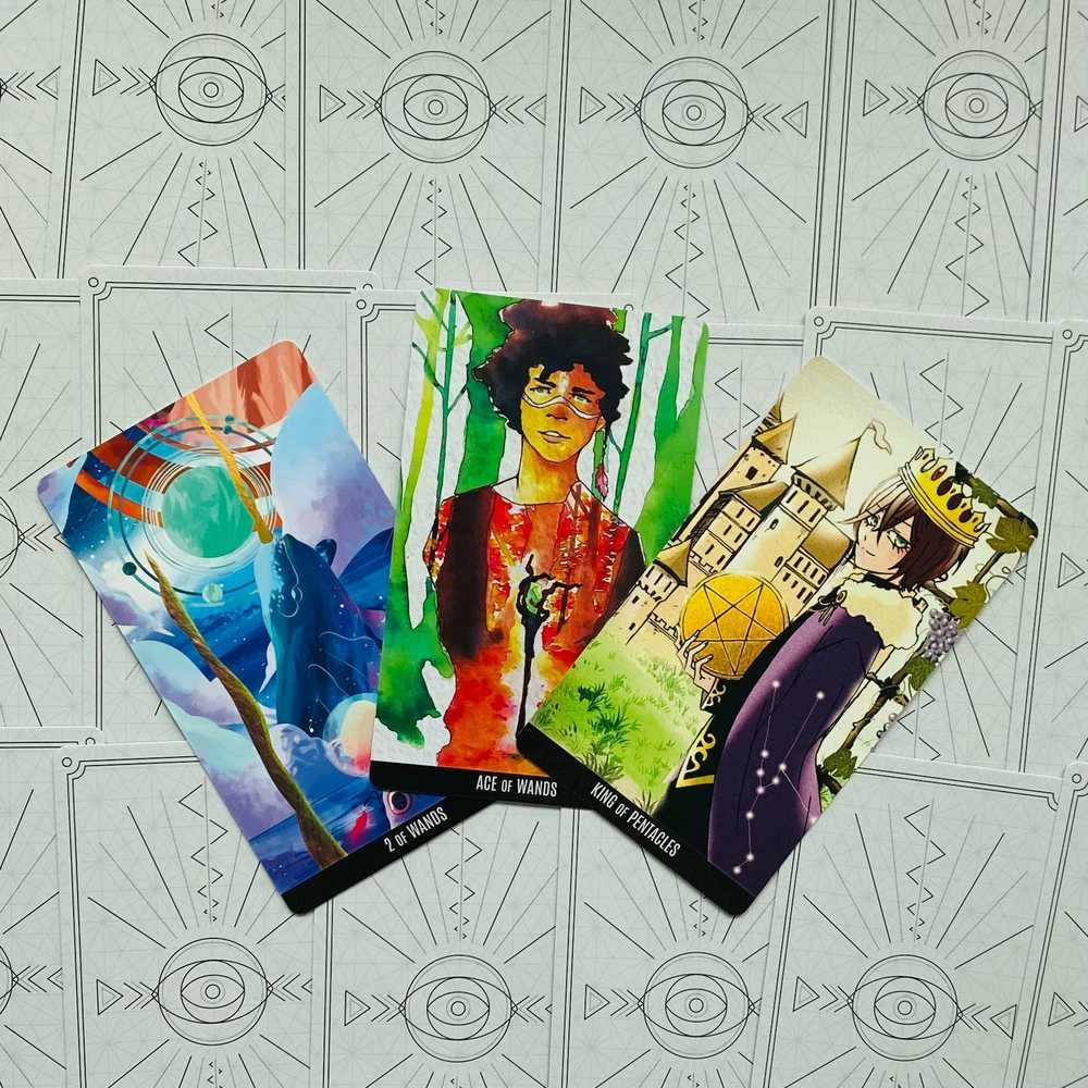 Lo Scarabeo The Voice Of Tarot VOX Arcana Taro Kortos