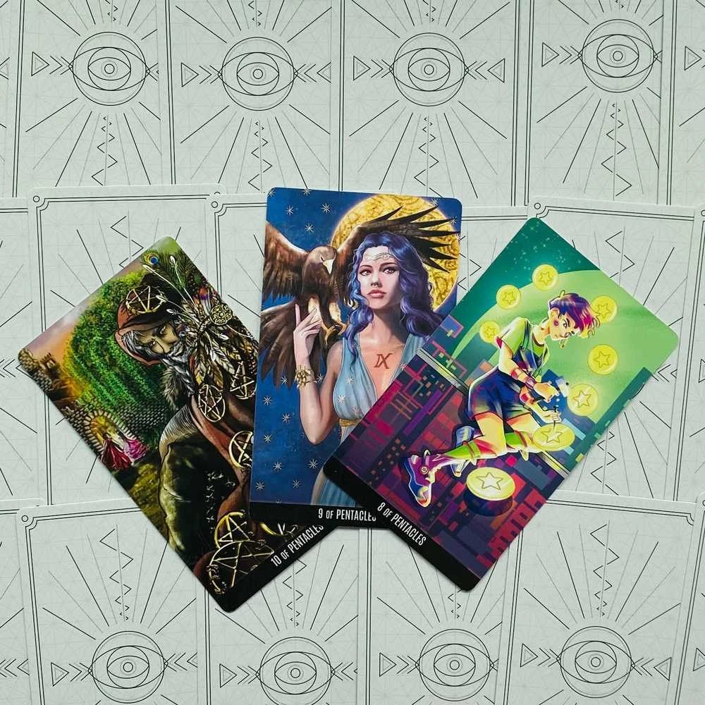 Lo Scarabeo The Voice Of Tarot VOX Arcana Taro Kortos