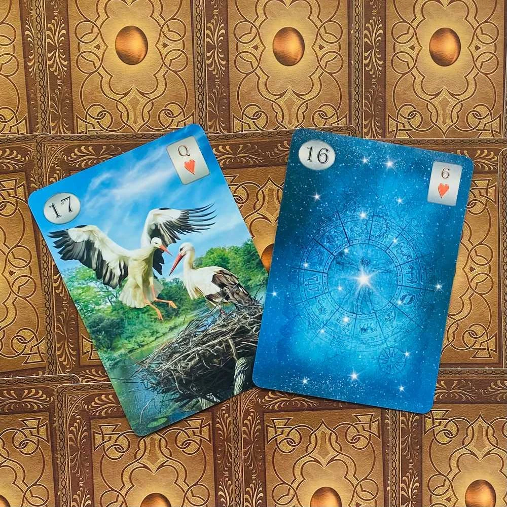 Lo Scarabeo Thelema Lenormand kortos