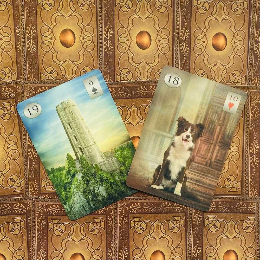 Lo Scarabeo Thelema Lenormand kortos