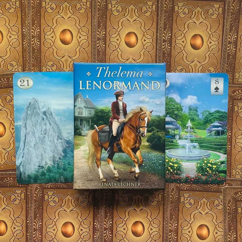 Lo Scarabeo Thelema Lenormand kortos