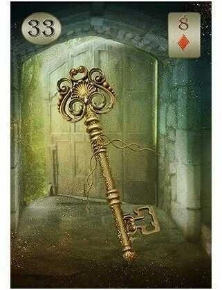 Lo Scarabeo Thelema Lenormand kortos