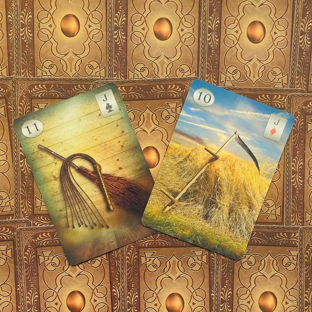 Lo Scarabeo Thelema Lenormand kortos