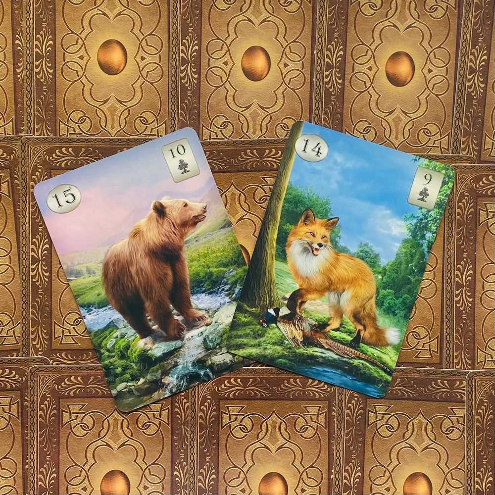 Lo Scarabeo Thelema Lenormand kortos