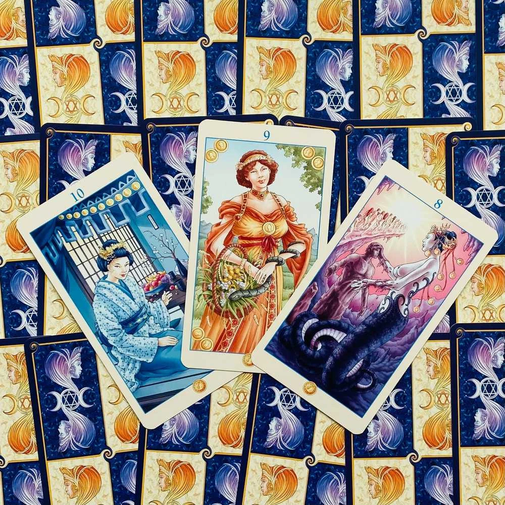 Lo Scarabeo Universal Goddess Taro Kortos