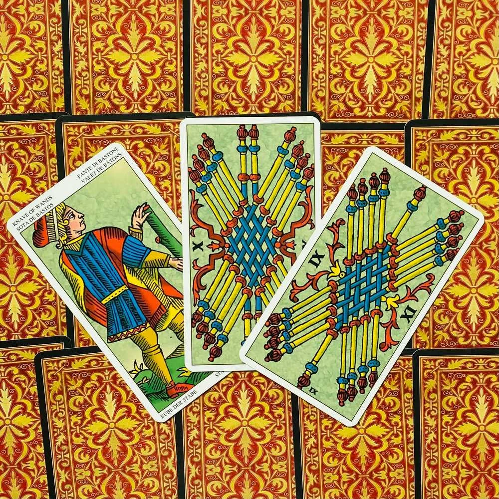 Lo Scarabeo Universal Tarot Of Marseille Kortos