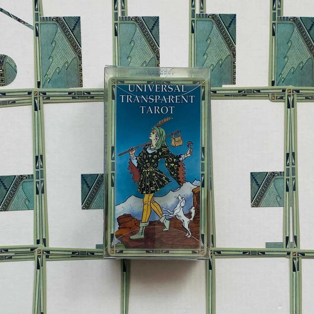 Lo Scarabeo Universal Transparent Tarot Kortos