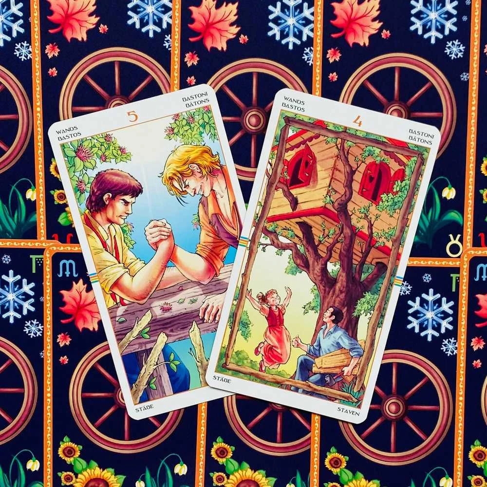 Lo Scarabeo Wheel Of The Year Taro Kortos