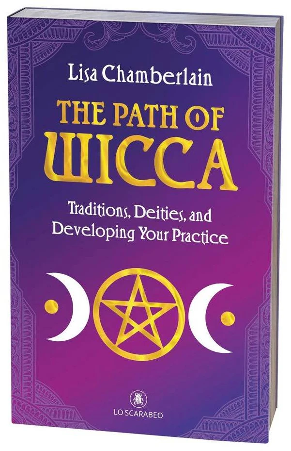 Lo Scarabeo Knyga - The Path of Wicca by Lisa Chamberlain, 255 Puslapių, 21 x 14.3 cm, Originalus leidimas
