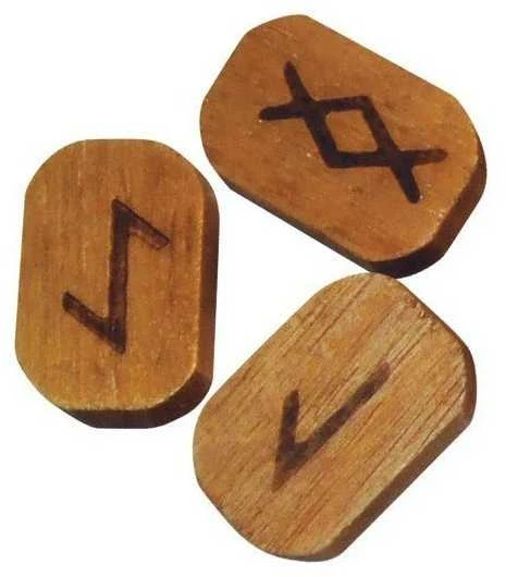 Lo Scarabeo Wooden Runos (Medinės)