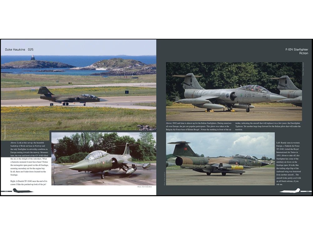 Lockheed F-104 Starfighter – Duke Hawkins fotografijų knyga
