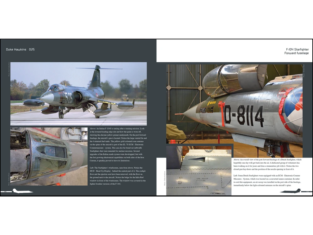 Lockheed F-104 Starfighter – Duke Hawkins fotografijų knyga