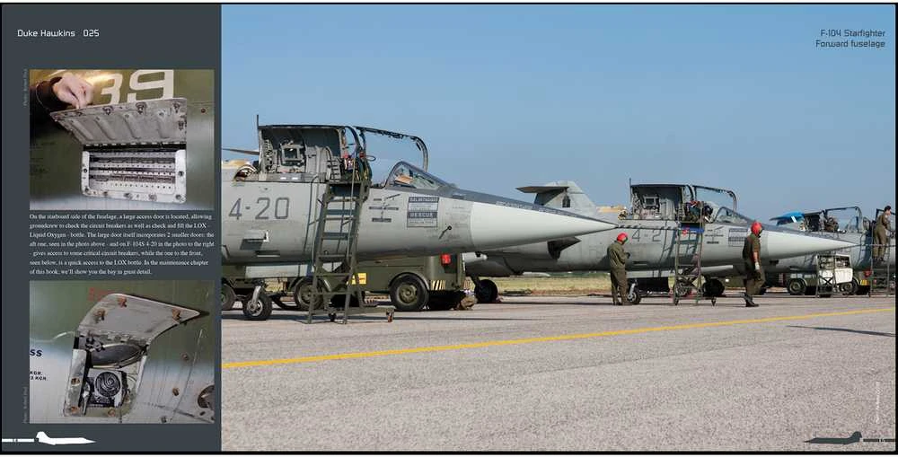 Lockheed F-104 Starfighter – Duke Hawkins fotografijų knyga