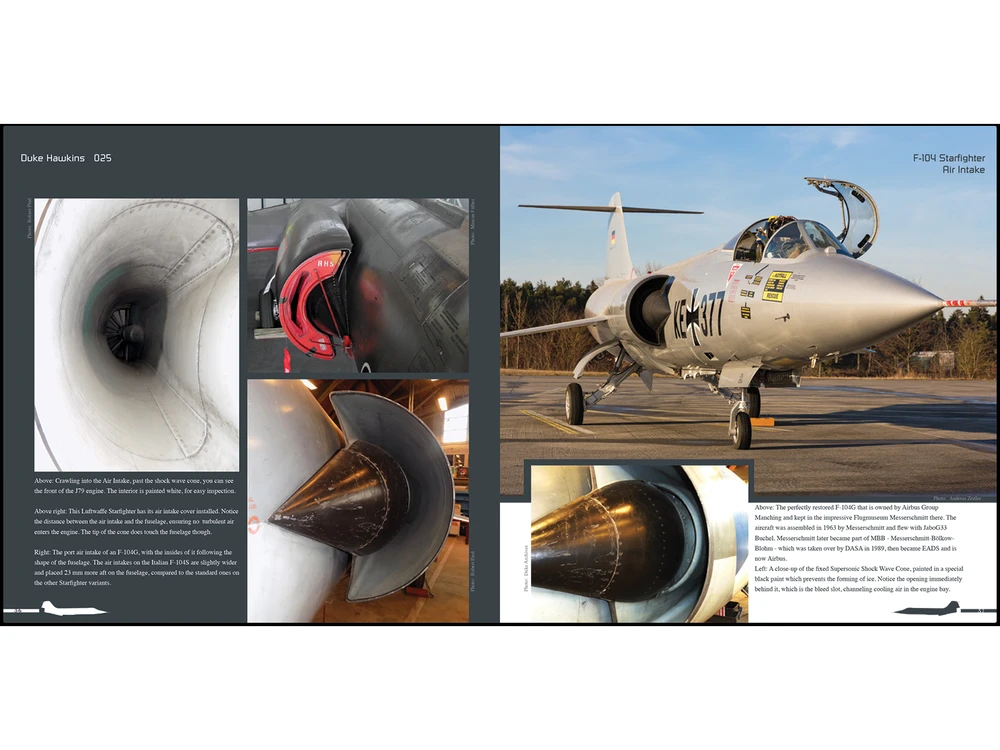 Lockheed F-104 Starfighter – Duke Hawkins fotografijų knyga