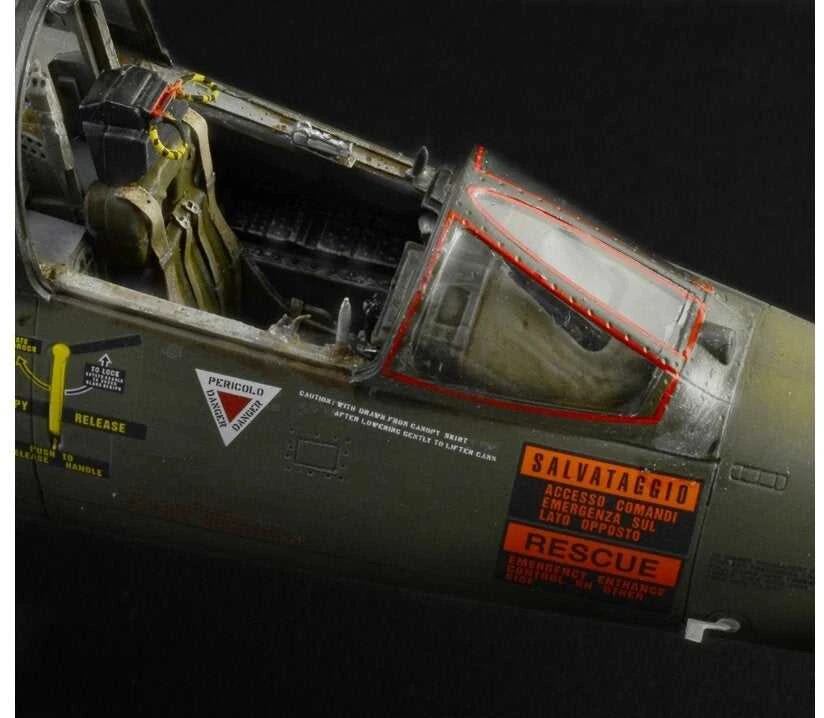 Lockheed Martin TF-104G Starfighter 1/32 Italeri plastikinis surenkamas modelis