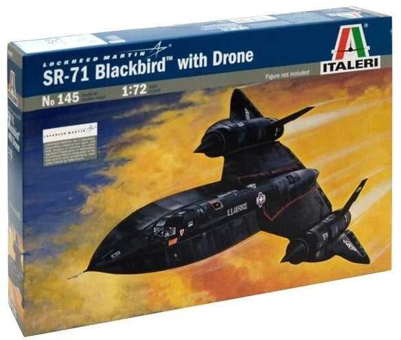 Italeri - Lockheed SR-71 Juodas Bird, 1/72, 0145