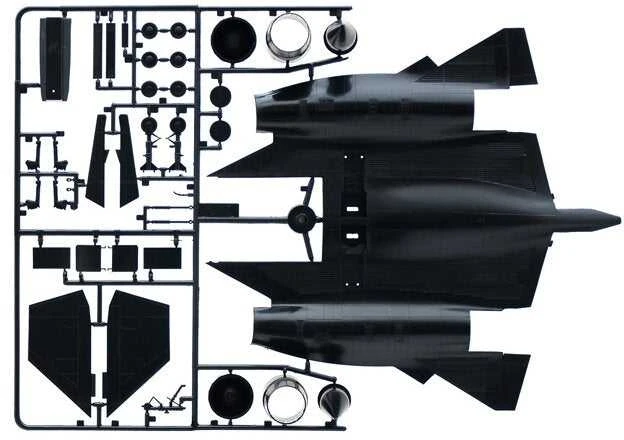 Italeri - Lockheed SR-71 Juodas Bird, 1/72, 0145